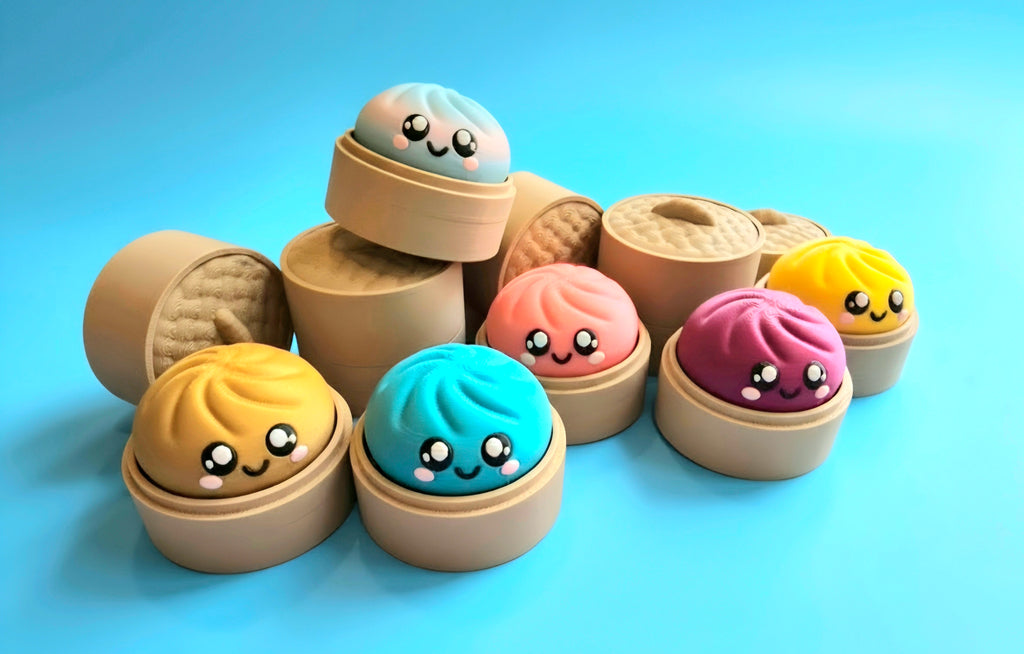 cute dumpling fidget clicker