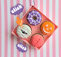 Halloween Donut Fidget Keychain~ Pink Brain Style